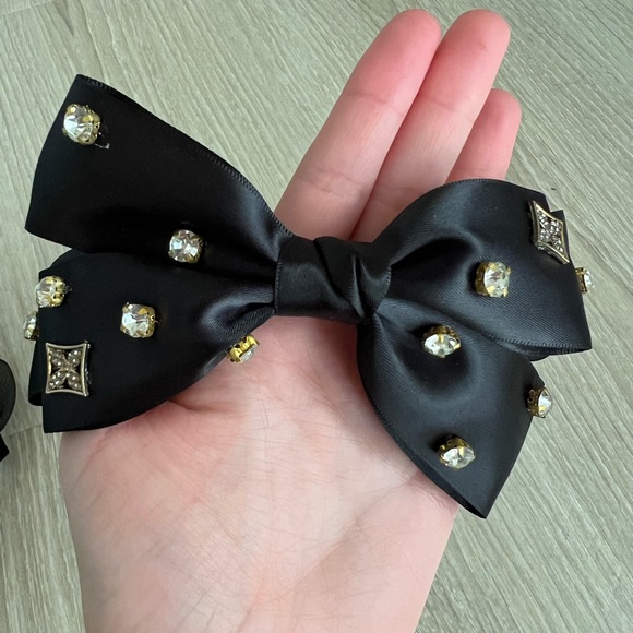 Black And Gold Sparkle Headband✨ - Picture 3 of 5